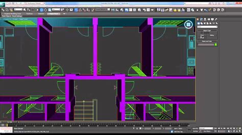 Modelling Apartment Building Autocad And 3ds Max Part 1 Youtube