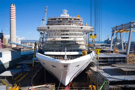 Fincantieri Floats Out Msc Seashore