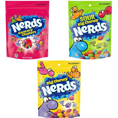 Nerds Variety Pack Gummy Clusters Big Chewy And Sour Big