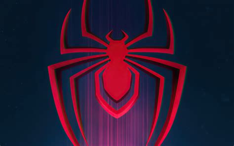 2560x1600 Spider Man Miles Morales Logo Wallpaper2560x1600 Resolution