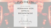 Hermann von Oppeln-Bronikowski Biography - German general | Pantheon