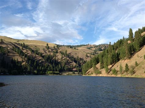 Upper Lake Conconully Wa Upper Lake Lake Washington State