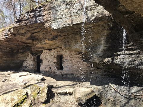 Moonshiners Cave From 1905 Near Devils Den In Arkansas Campingandhiking