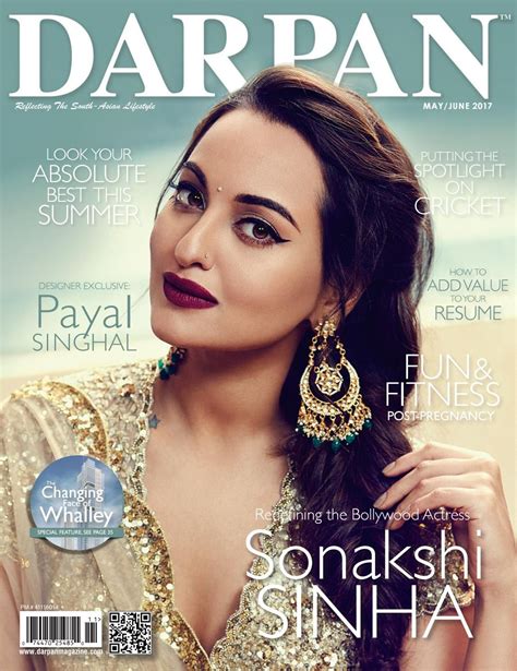 Darpan June 2017 Sonakshi Sinha On The Magazine Cover Sonakshi