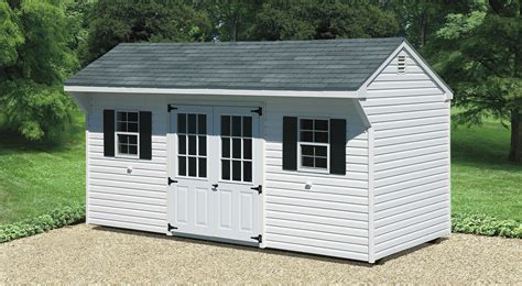 Find a garden shed to keep your supplies safe throughout the year. Quaker Shed | Cedar Craft Storage Solutions