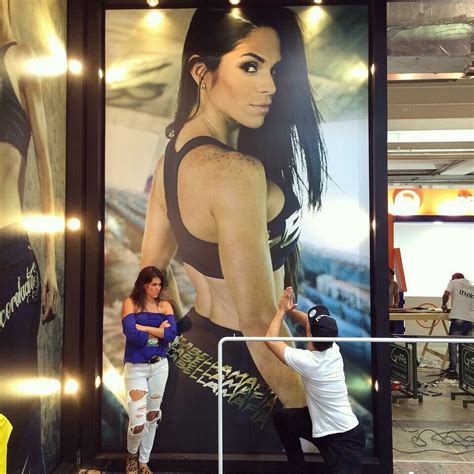 His Girl Isnt Happy Michelle Lewin Fitness Models Backless Dress