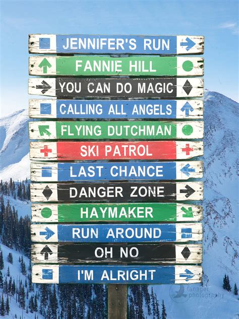 10 14 Slat Custom Ski Trail Signs Skiing Distressed Wood Sign Etsy