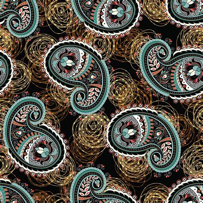 New users enjoy 60% off. Paisley Seamless Pattern Indian Wallpaper Stock ...