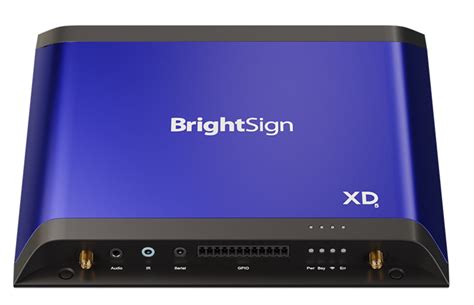 Brightsign Xd1035 Professional 4k Expanded Io Player For Enterprise