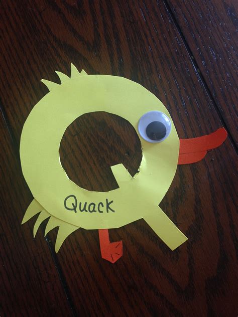 Letter Q Craft For Toddlers My Blog
