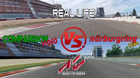 Assetto Corsa Vs Real Life Nurburgring YouTube