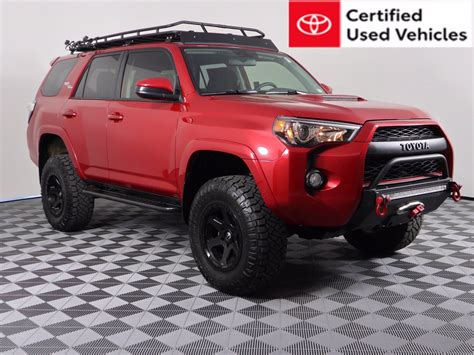 Certified Pre Owned 2018 Toyota 4runner Trd Off Road 4wd Sport Utility