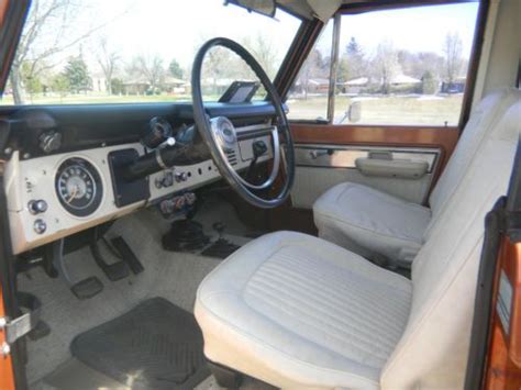 Purchase Used 1972 Ford Bronco Sport 4x4 Original Paint And Interior In