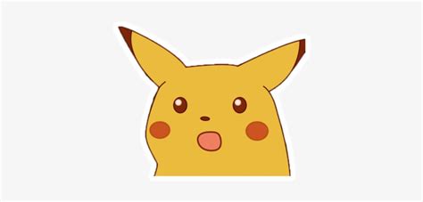 Download Surprised Pikachu Meme Hd Transparent Png