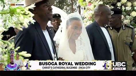 queen inebantu jovia mutesi arrives at bugembe cathedral for the busoga royal wedding youtube
