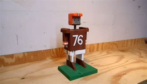 Make A Wooden Placekicker Toy For The Nfl Kickoff By Cankenmakeit
