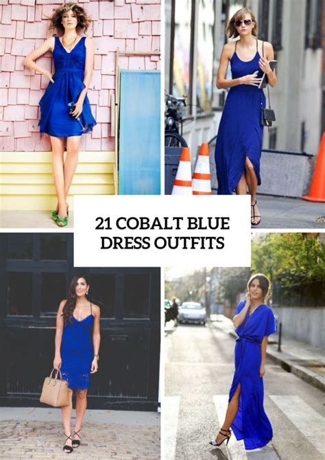 21 Gorgeous Cobalt Blue Dress Outfits Styleoholic