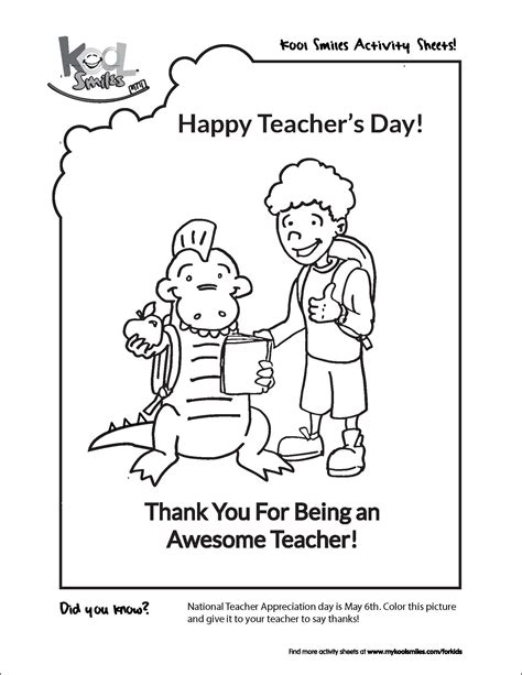 Elegant Free Coloring Pages For Teacher Appreciation Week Thousand Of