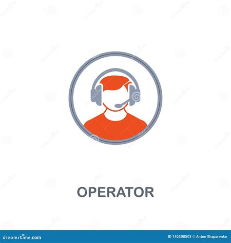 Operator Icon Premium Two Colors Style Design From Contact Us Icons