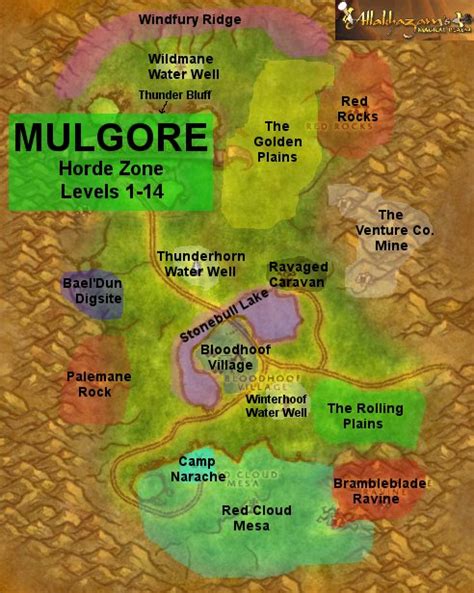 Mulgore World Of Warcraft Zam