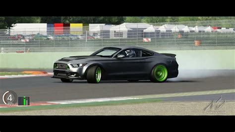Assetto Corsa Vallelunga RTR Mustang Drift YouTube