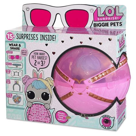 Lol Surprise Biggie Pets Hop Hop Eye Spy Series Lol 15 Surprises