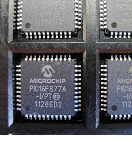Atmelmicrochip Pic16f877 I Pt Microcontroller 10 Bit Tqfp 44 At Rs