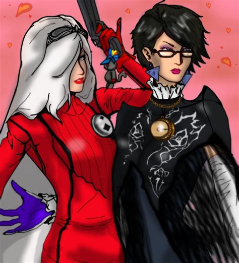 Jeanne And Bayonetta By Samthepenetrator On Deviantart