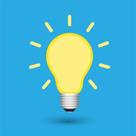Light Bulb Creative Idea Vector Premium Download
