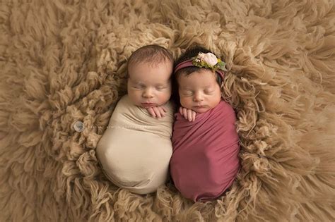 If you're expecting twin girls, naming them is going to be fun, but there's more to think about when you have to decide on two names. beautiful boy/girl twin newborn session www ...