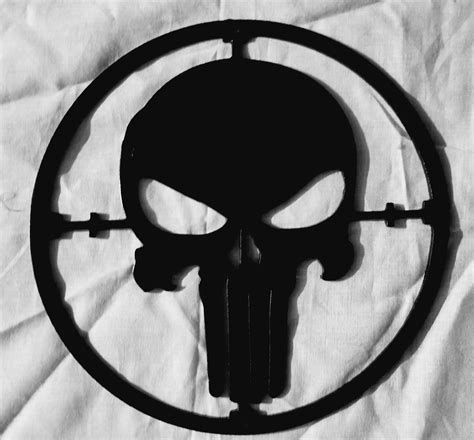 Punisher Target 9 Circle Wall Decor