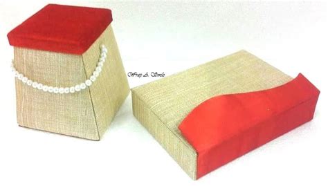 Jute Pyramid Box And Flap Open Box Perfect For Wedding