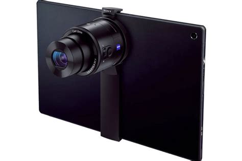 Sonys Qx Lens Attachment Makes Tablet Photographers Look Even Worse