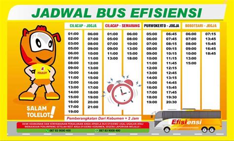 Jadwal Bus Efisiensi Homecare24