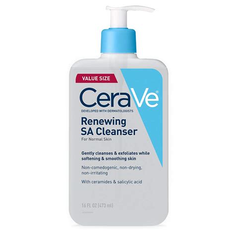 Cerave Renewing Sa Cleanser Normal Skin Phillips Pharmacy
