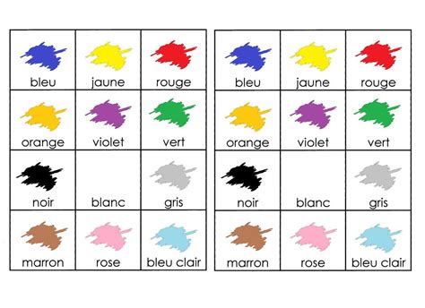 Les Couleurs Fiches Maternelle Images And Photos Finder