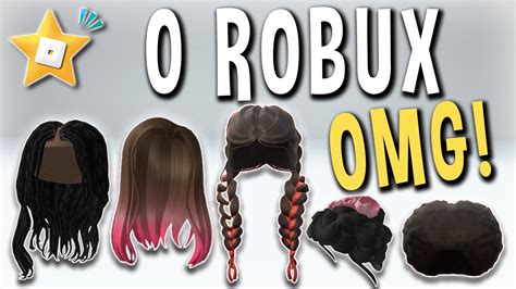 0 Robux Ugc Hair In Roblox Sunsilk Youtube
