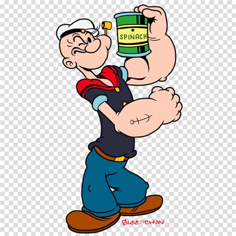 Download Download Popeye The Sailor Man Retro Movie Painting Png Image
