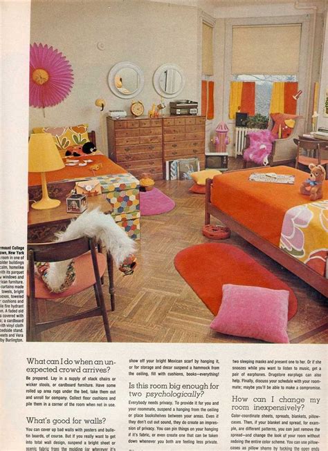 70s Seventeen Magazine Retro Bedrooms 70s Home Decor Retro Room