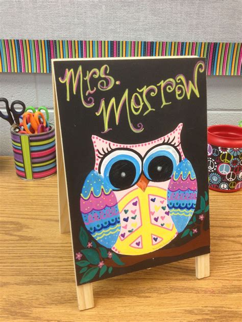 Classroom Helper Chart Owl Themed Room Owl Theme Clas