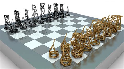 Sait Alanyali A Modern Chess Set