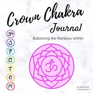 Chakra Journal Ebook Series Balance Your Chakras Etsy