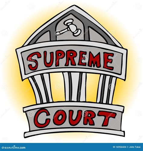 Supreme Court Stock Vector Illustration Of Building 16956426