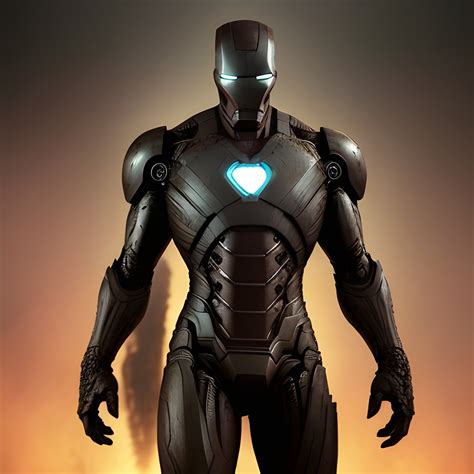 Redsing Art Iron Man Stealth Suit Concept