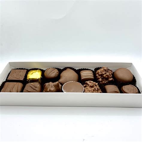 12 Pound Box Of Assorted Milk Chocolates The Chocolate Bear Shoppe