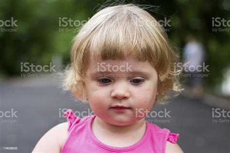 Portrait Of Little Girl Stock Photo Download Image Now Baby Human