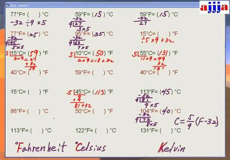 The celsius scale is the most commonly used temperature scale and the standard used for most applications by the scientific community worldwide. Convert Degree Celsius to Fahrenheit .flv - YouTube