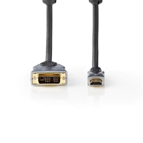 Dvi Cable Hdmi™ Dvi D 181 Pin Male Hdmi™ Male 150 M Black