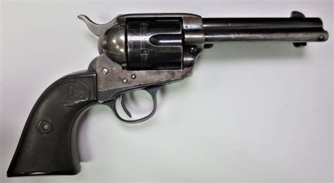 Exceptional Colt Single Action Army Revolver Shipped To Browning In