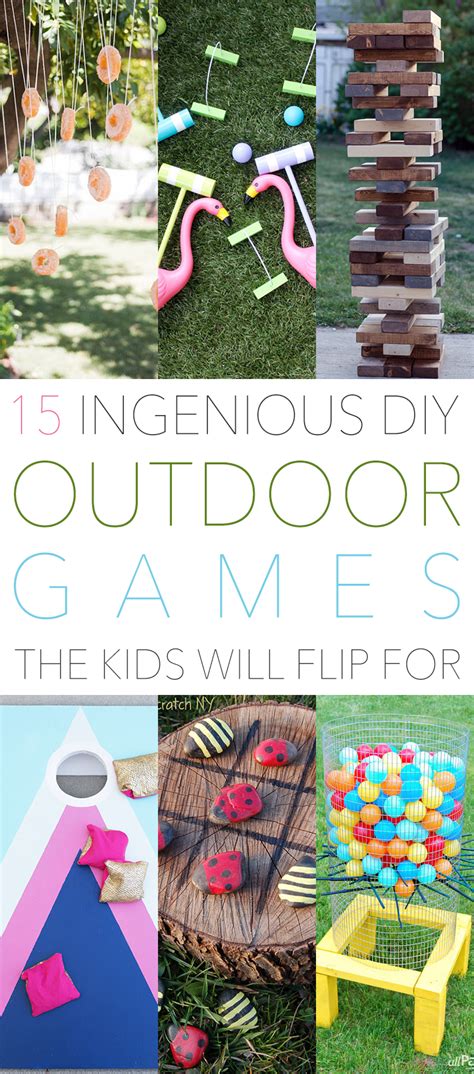 15 Ingenious Diy Outdoor Games The Kids Will Flip For The Cottage Market